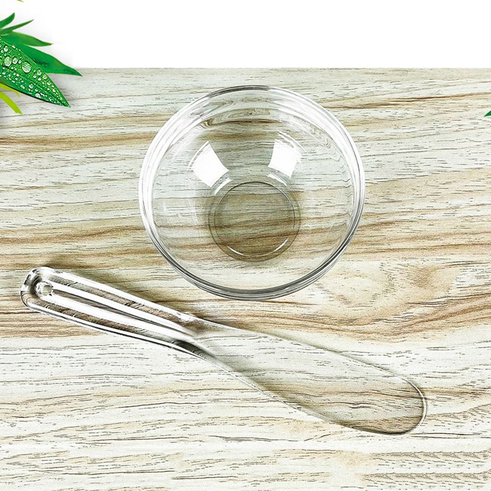 Skincare Viral Tiktok - Silicone Transparent Facial Cream Mask Spatulas