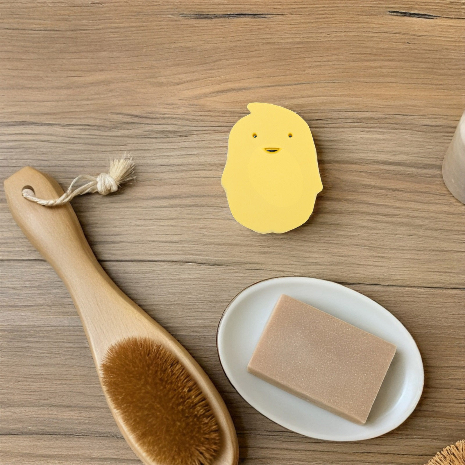 Skincare Newborn - Adorable Penguin Shaped Bath Sponge Gentle