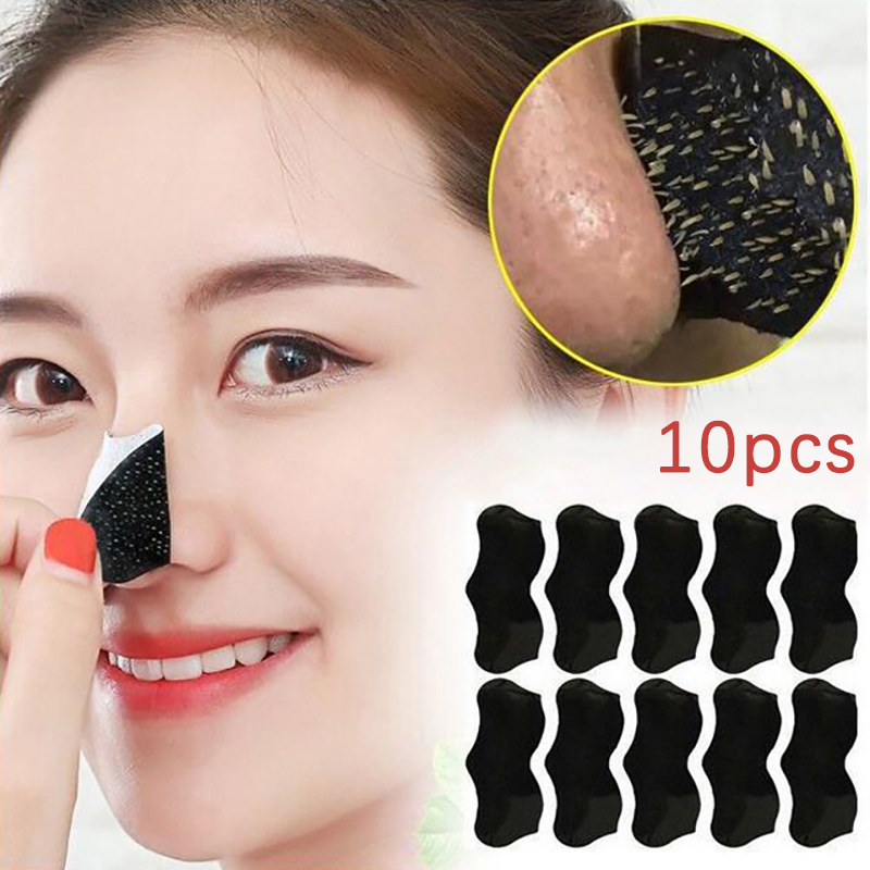 Skincare Viral Tiktok - 10Pcs Unisex Blackhead Remove Mask Peel