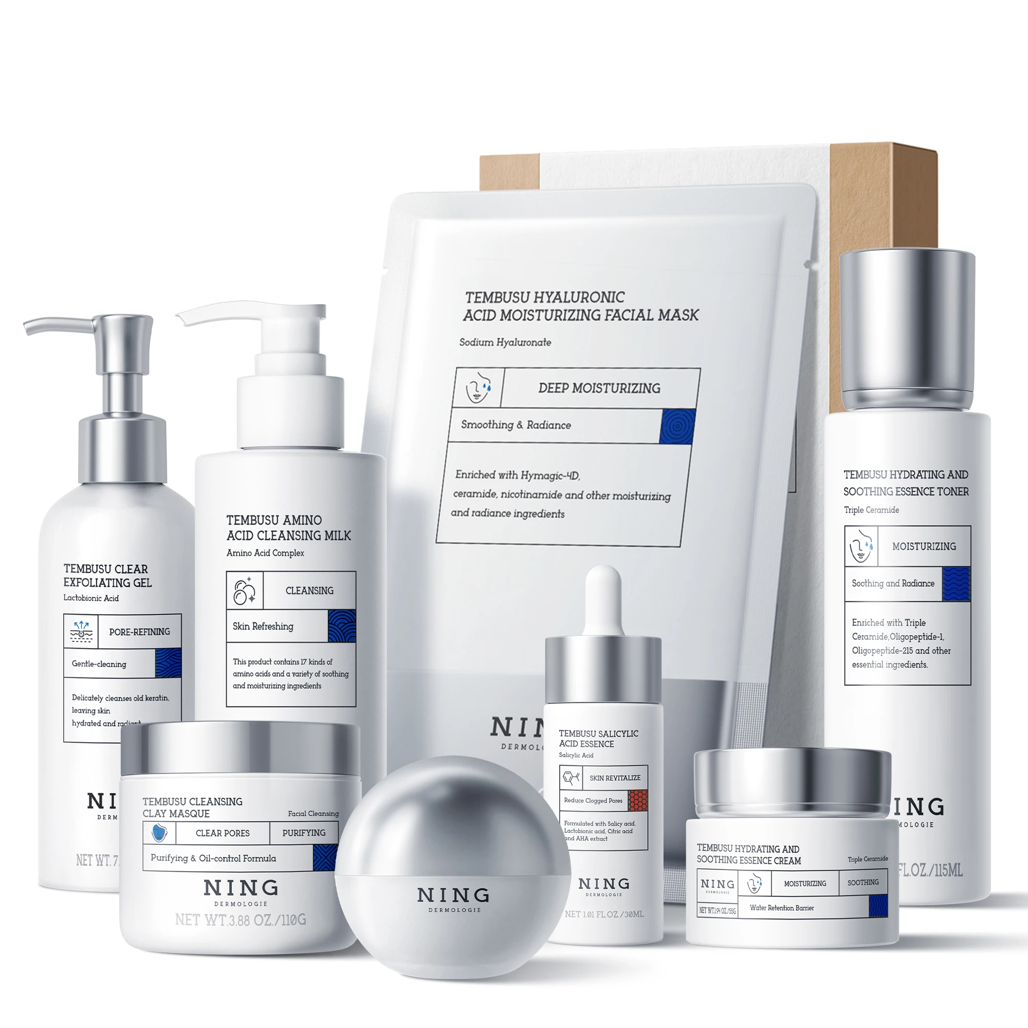 Tembusu Essence Skin Care Set  - Skincare Salicylic Acid review and price
