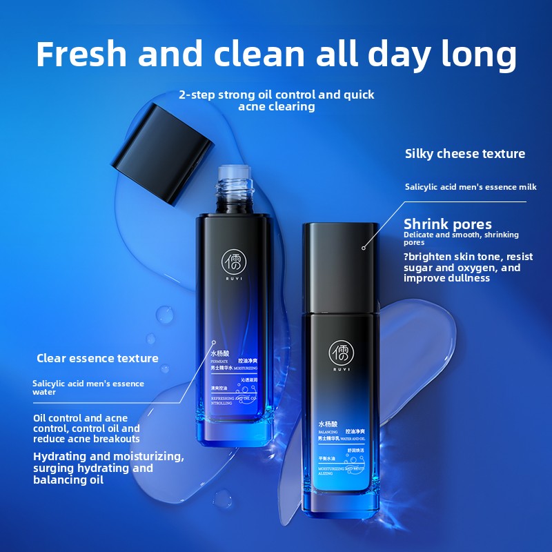 RUYI Men Skin Care Set Salicyl - Skincare Salicylic Acid review and price