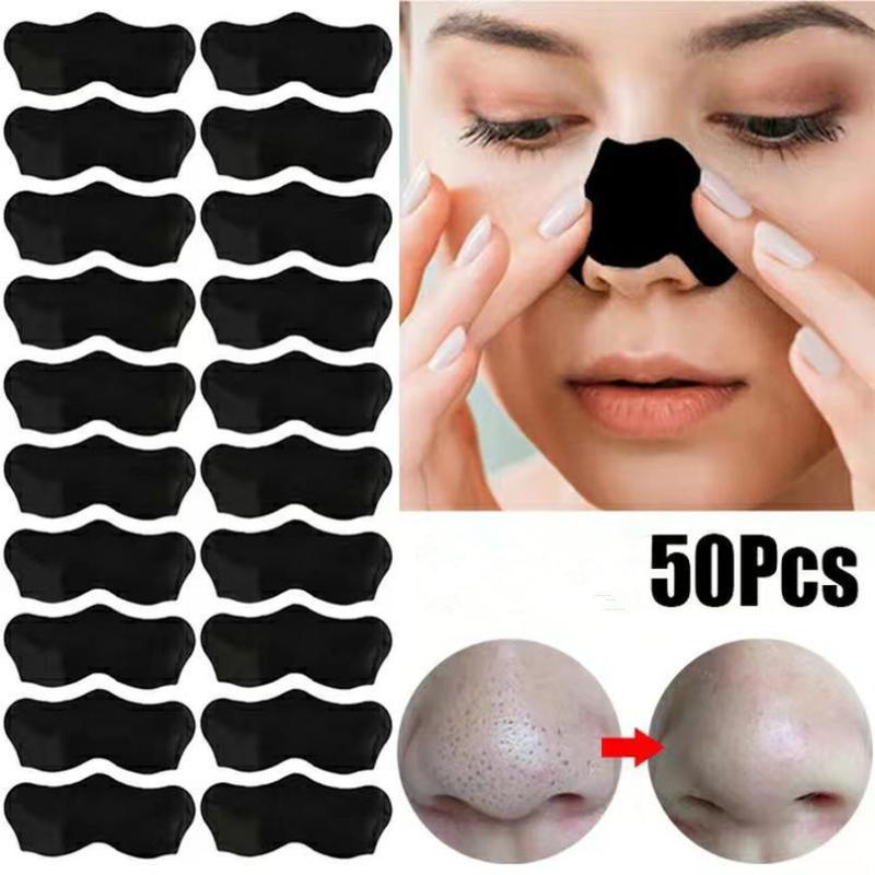 50Pcs Nose Blackhead Remover M - Skincare Viral Tiktok review and price