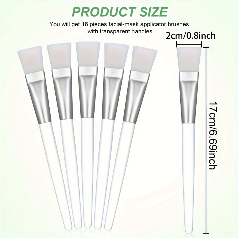 5pcs Soft Facial Mask Brush wi - Skincare Viral Tiktok review and price