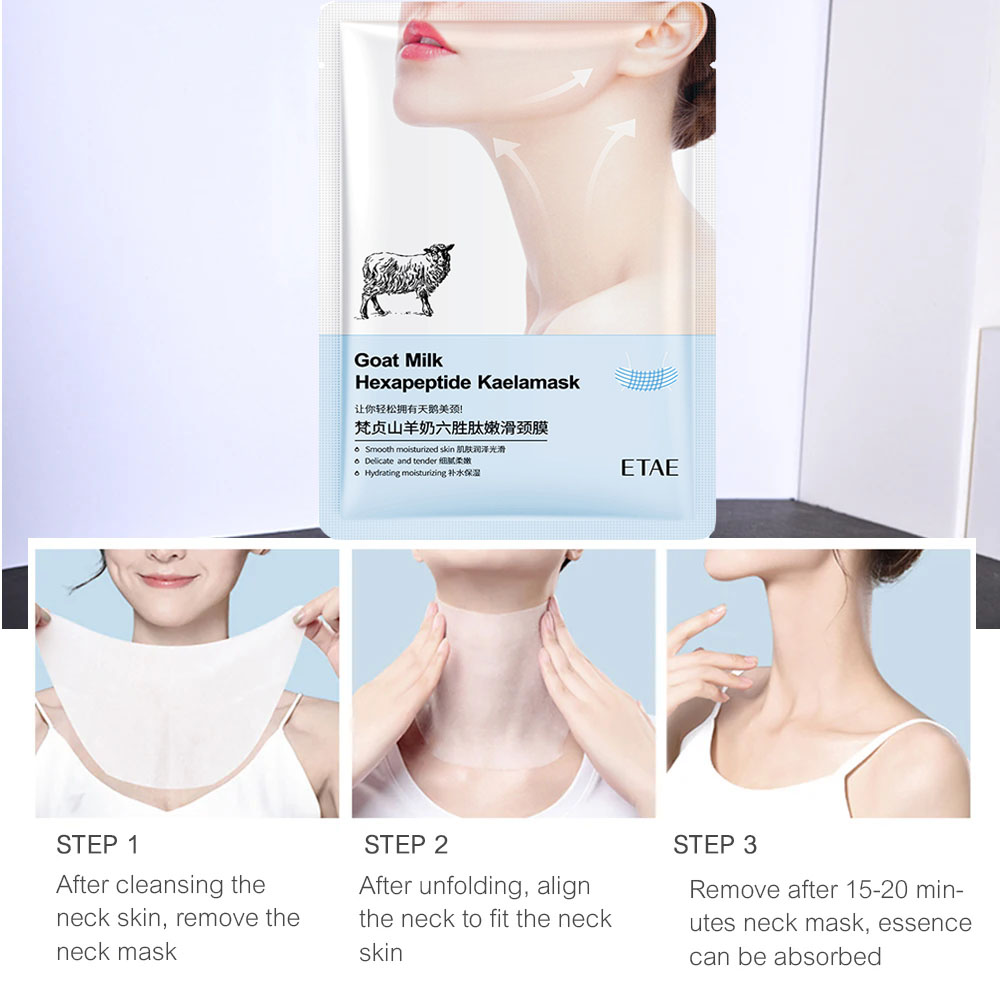 Goat Milk Six Peptides Neck Ma - Skincare X Beauty review and price